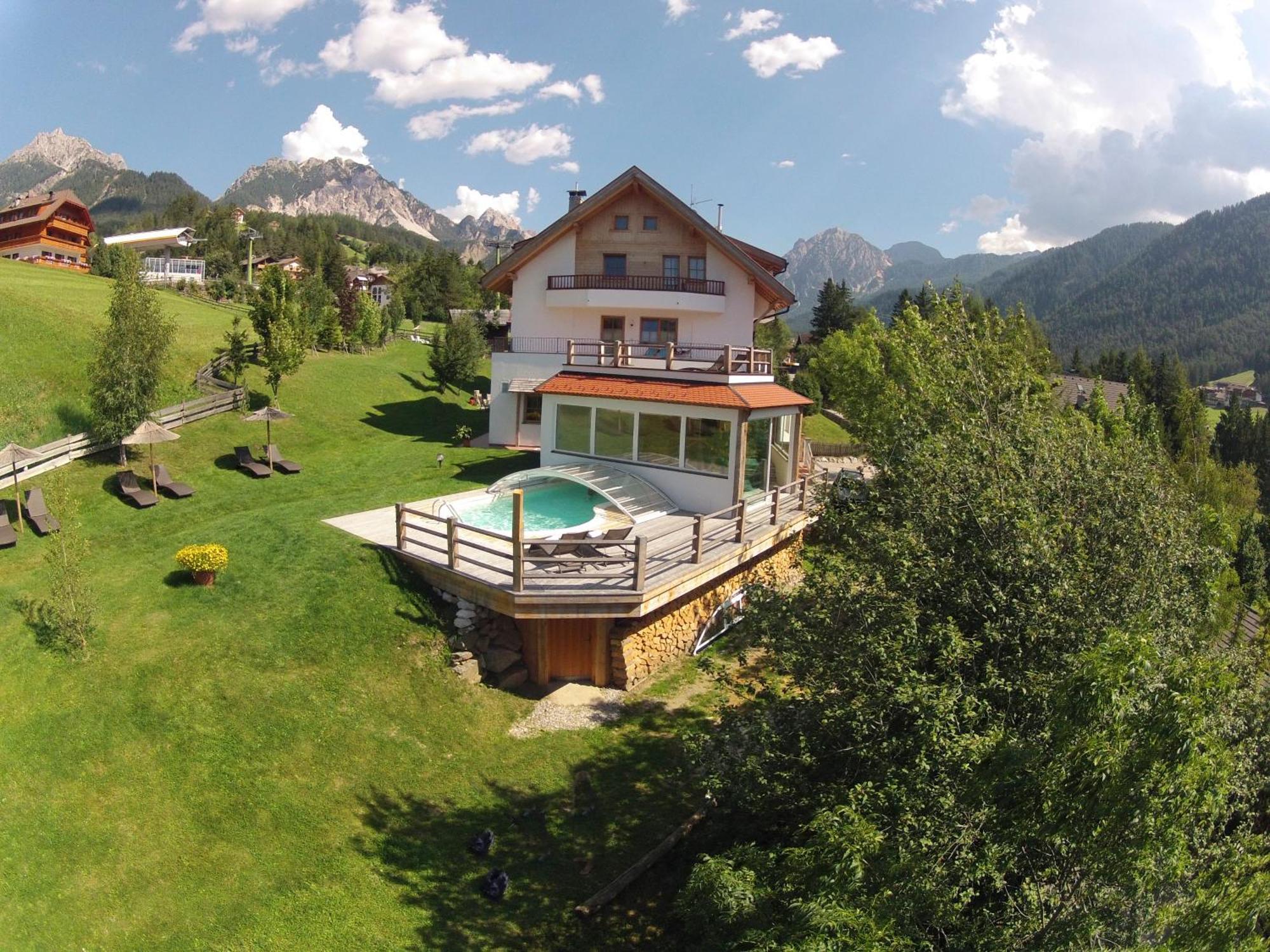 Villa Ortensia San Vigilio Di Marebbe Luaran gambar